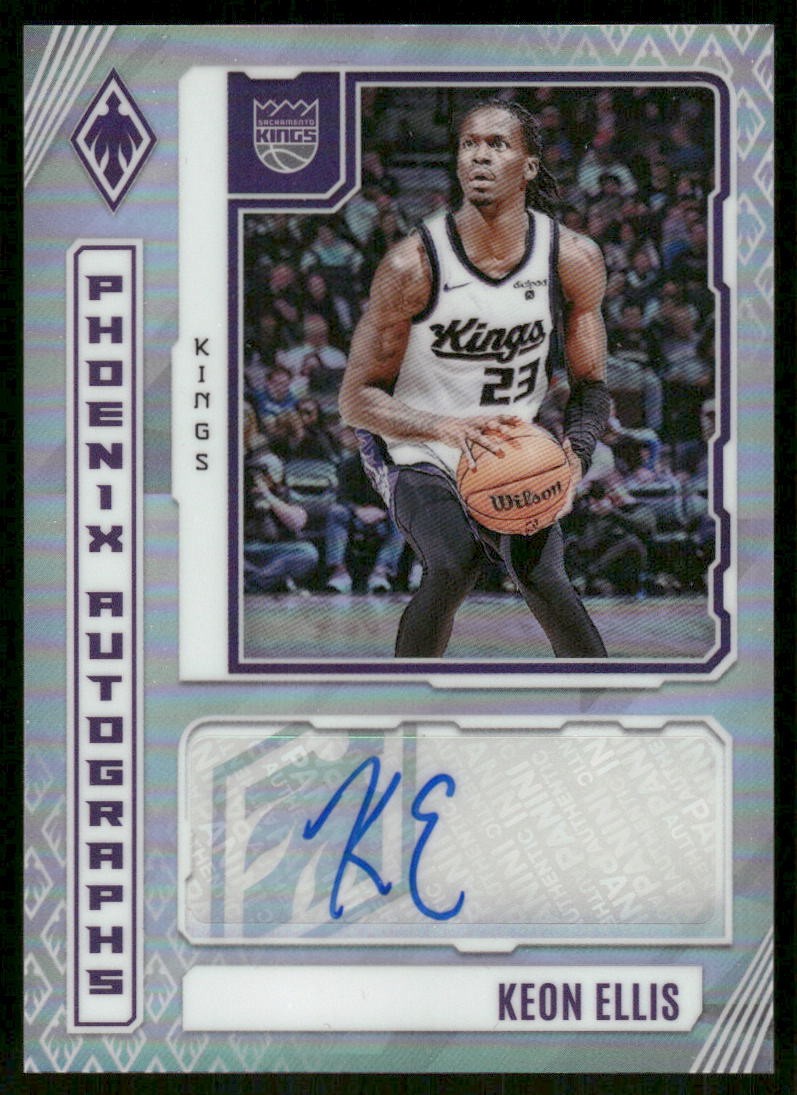 2023-24 Panini Phoenix #PA-KES Keon Ellis Phoenix Autographs