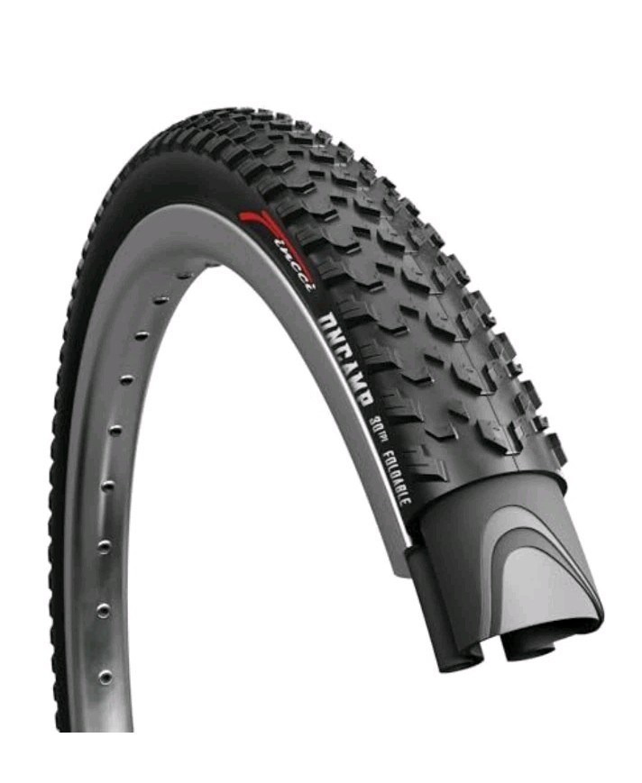Fincci Oncamp 27.5 x 2.10 Foldable Knobby Tire Black MTB Road Offroad W1255D
