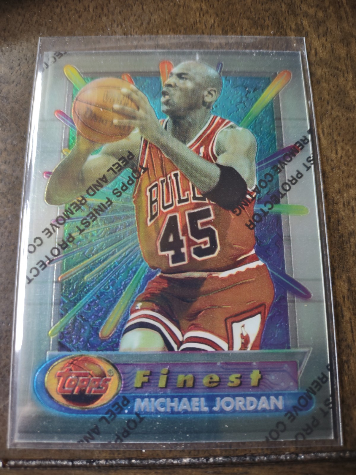 1994-95 Topps Finest - Michael Jordan #331 W/ Coating 1994-95 Topps Finest - Michael Jordan #331 W/ Coating