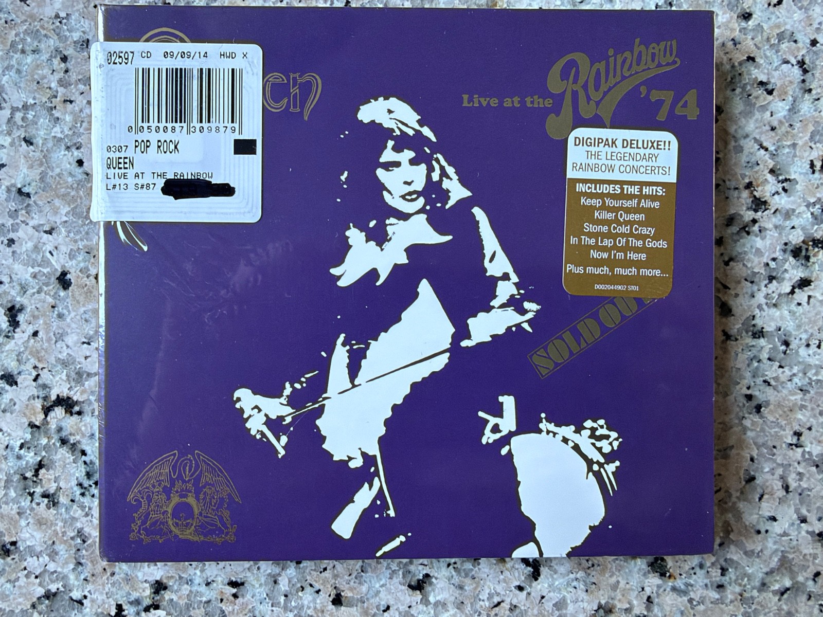 Queen : Live at the Rainbow '74 CD Deluxe Album Digipak 2 discs (2014) NEW Queen : Live at the Rainbow '74 CD Deluxe Album Digipak 2 discs (2014) NEW