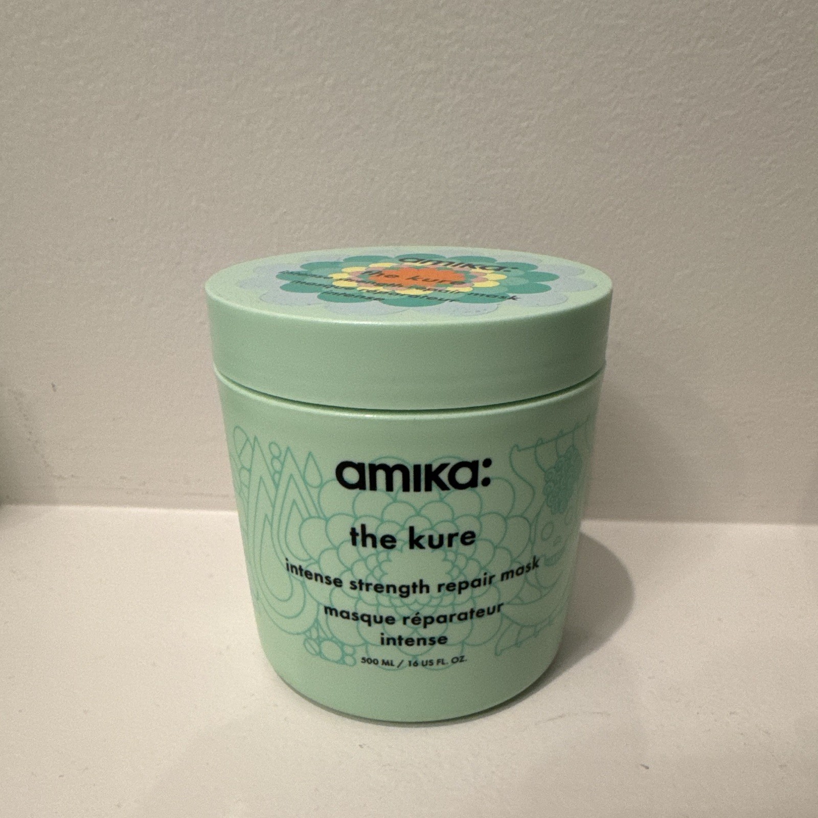 amika the kure Intense Strength Repair Hair Mask 500 ml / 16.9 fl oz