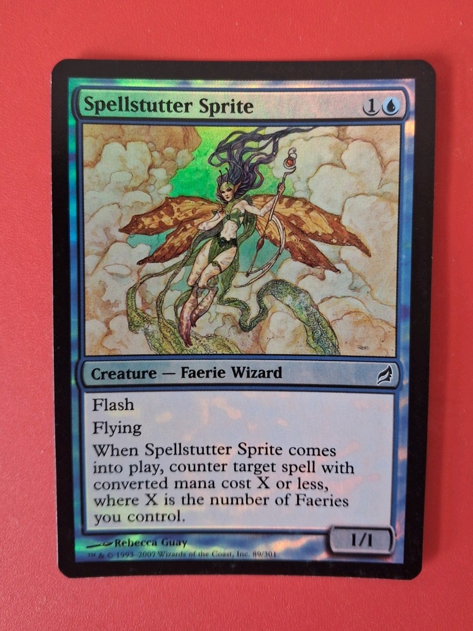 MTG FOIL Spellstutter Sprite Lorwyn Magic the Gathering LPEX MTG FOIL Spellstutter Sprite Lorwyn Magic the Gathering LPEX