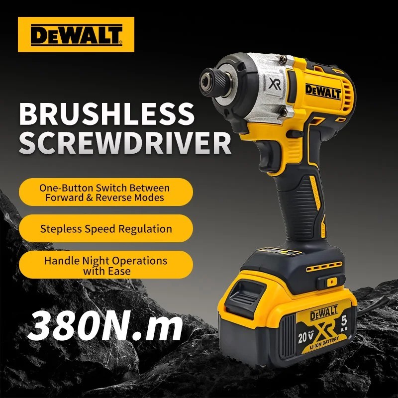 DEWALT DCF887B 20V MAX* XR® 3-Speed 1/4 in. Impact Driver  (Tool Only)