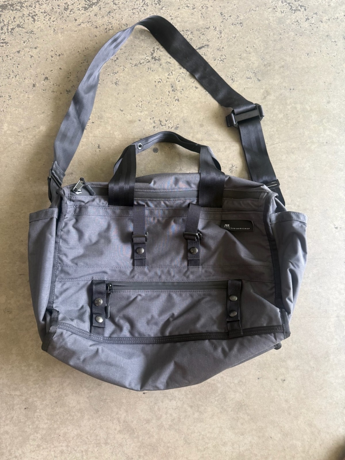 Mission Workshop The Transit Backpack Grey Waxed Canvas - New Mission Workshop The Transit Backpack Grey Waxed Canvas - New