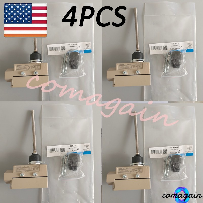 4pcs For Omron ZE-NJ-2S ZENJ2S Spring Wobble Lever Enclosed Limit Switch USA 4pcs For Omron ZE-NJ-2S ZENJ2S Spring Wobble Lever Enclosed Limit Switch USA