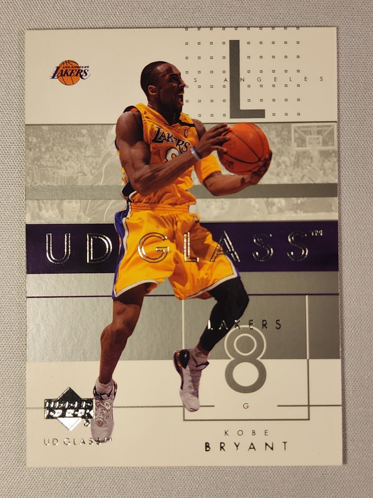 2002-03 UD Glass - Kobe Bryant #34 Upper Deck Lakers 2002-03 UD Glass - Kobe Bryant #34 Upper Deck Lakers