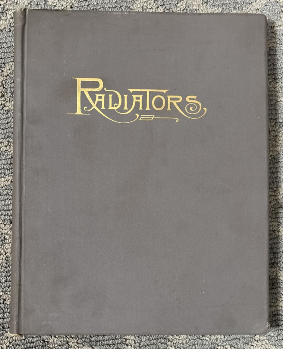 VTG Steam & Water Radiators Pierce Steam Heating Book #2735 VTG Steam & Water Radiators Pierce Steam Heating Book #2735