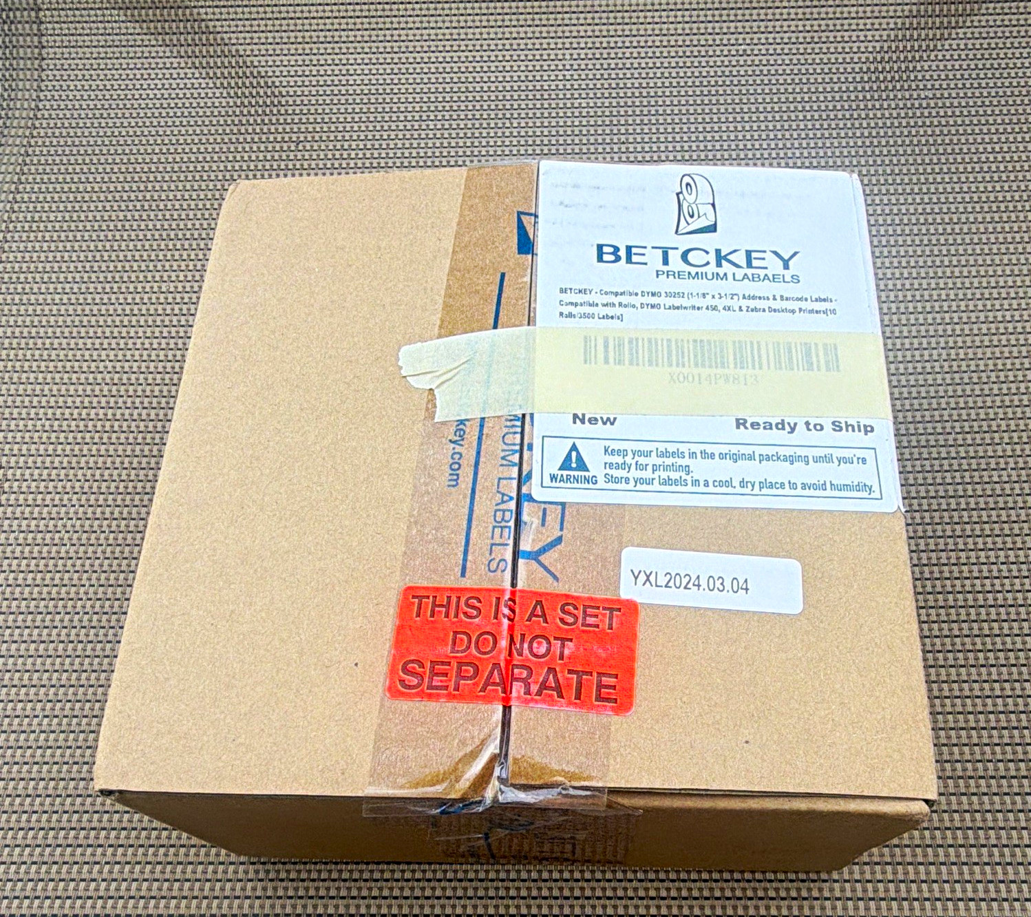 BETCKEY Shipping Labels 30252-10 1-1/8 BETCKEY Shipping Labels 30252-10 1-1/8