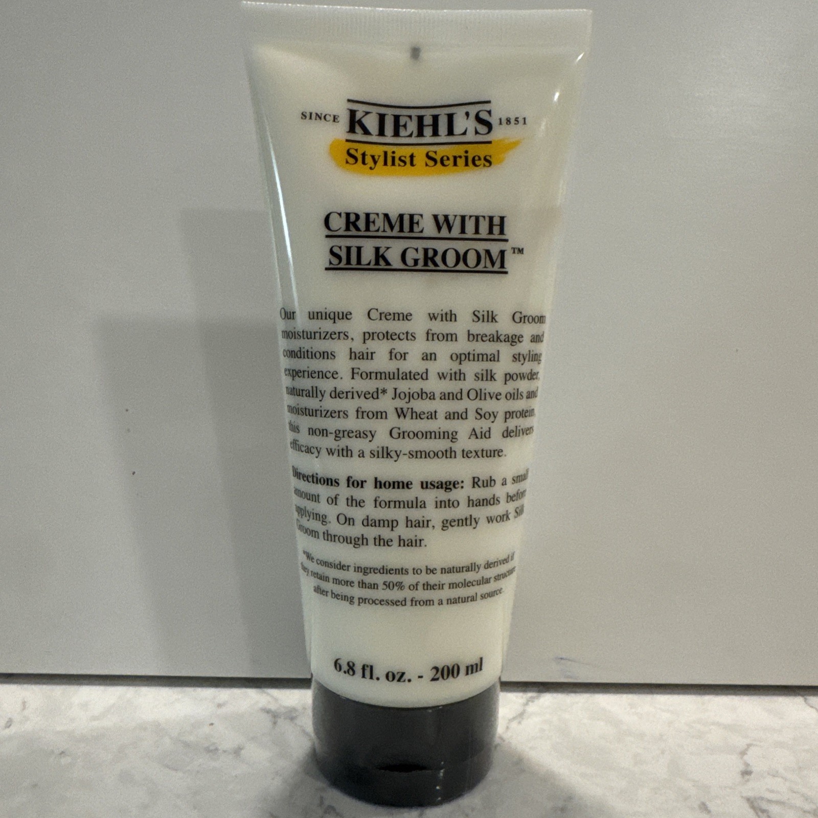 Kiehl's Creme with Silk Groom 6.8 oz / 200ml NEW AND SEALED