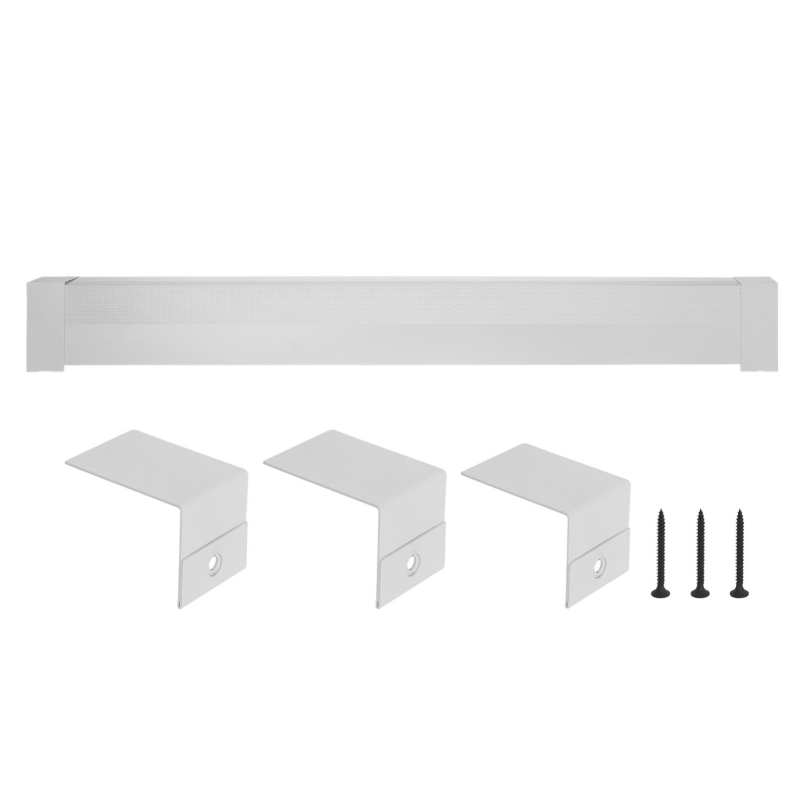 Uimoso 6 ft Baseboard Heater Cover Standard Series for Bedroom, White