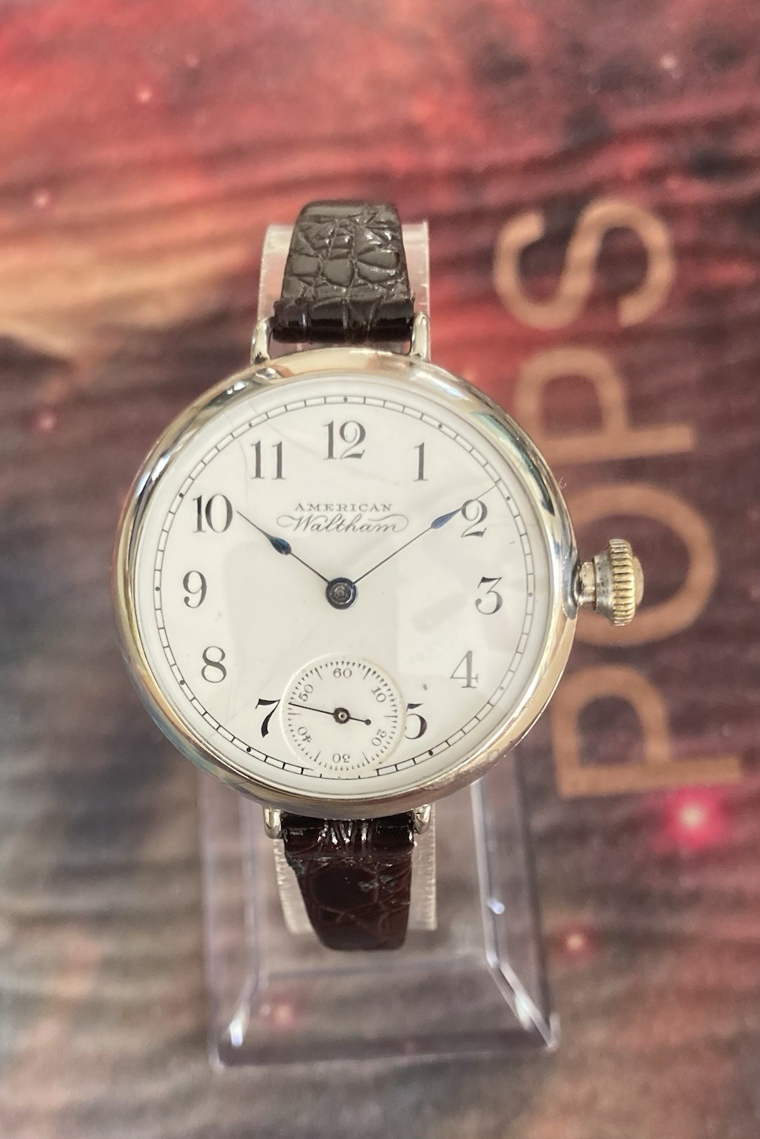 American Waltham 1900’s Elegant Dial Philadelphia Cased 15J Ladies Vintage Watch