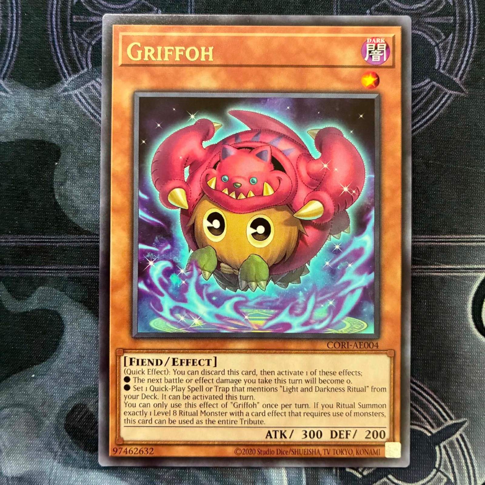 YuGiOh Griffoh (Asian English) CORI-AE004, Rare, not Ultra, Secret EN YuGiOh Griffoh (Asian English) CORI-AE004, Rare, not Ultra, Secret EN