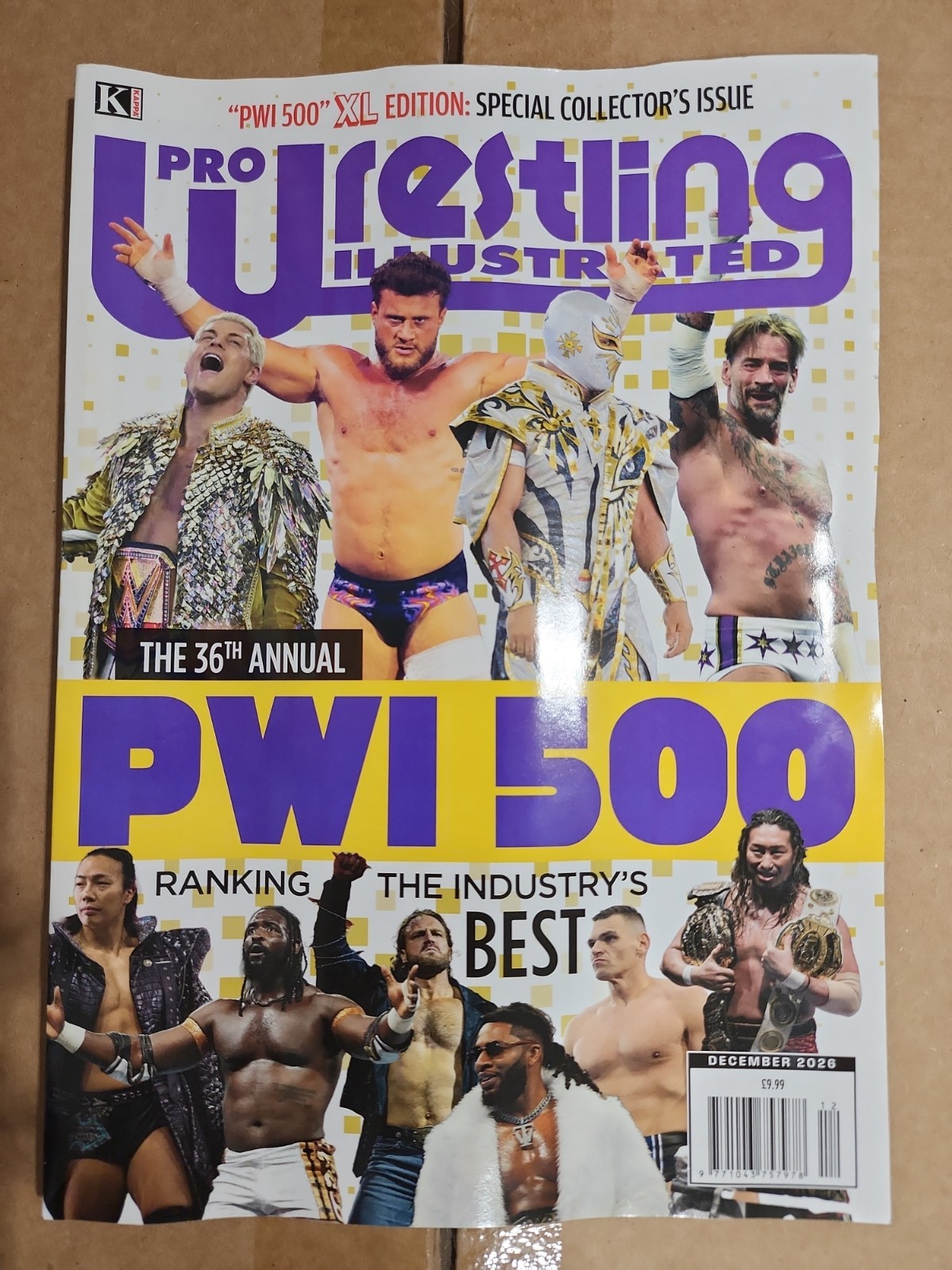 PRO Wrestling Illustrated December 2026: PWI 500 Brand New