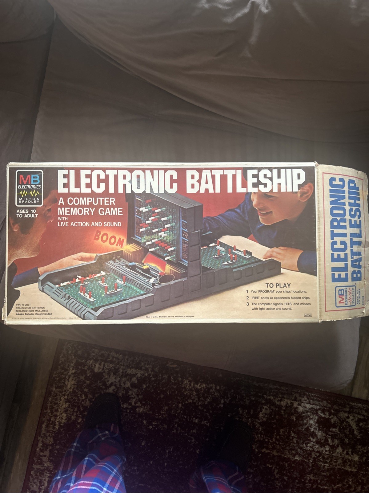 Vintage 1979 Electronic Battleship Game Milton Bradley NEW/OPEN BOX