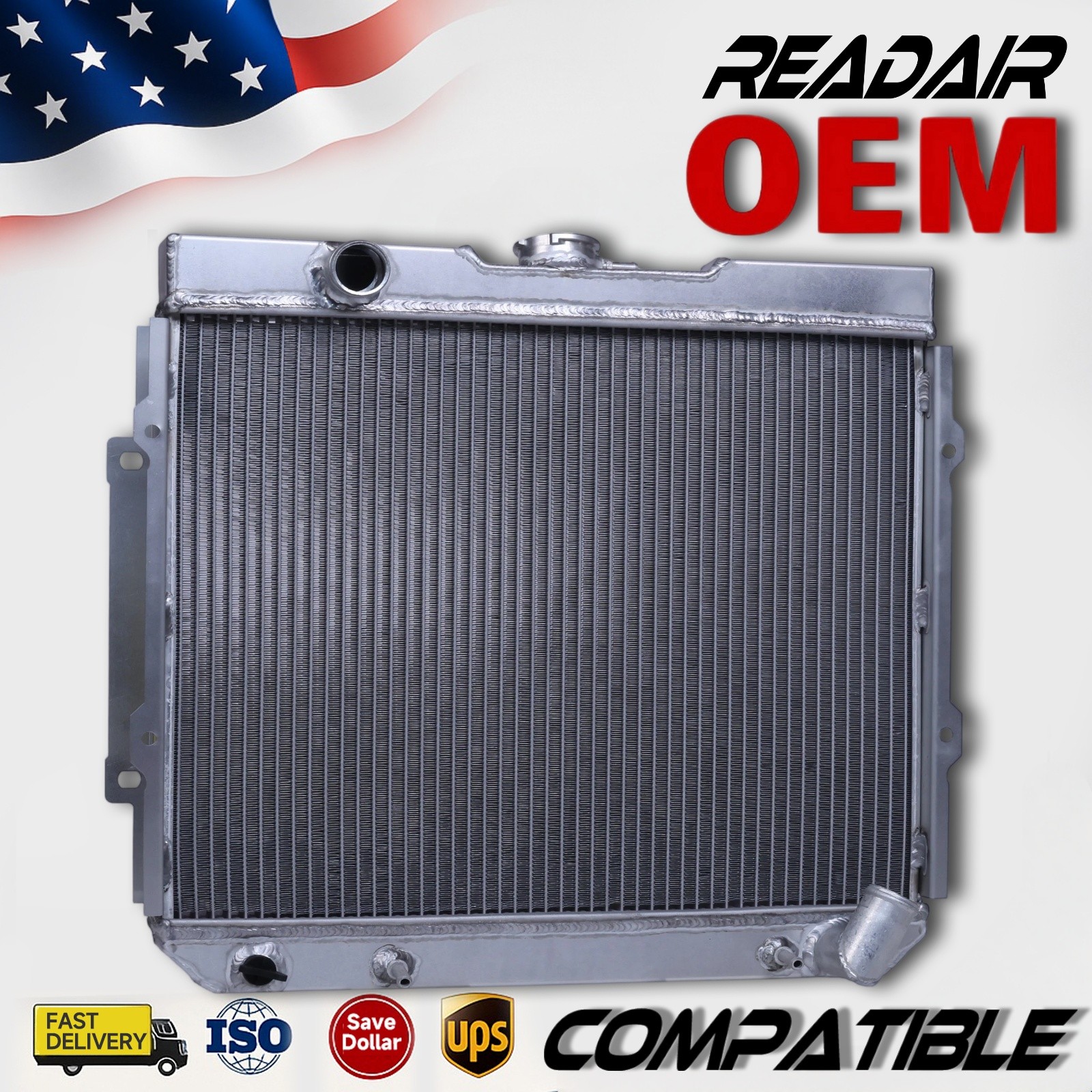 Radiator For Mitsubishi Mighty 1983-96 Mitsubishi Van 1990 L4 700 CRS700 433700