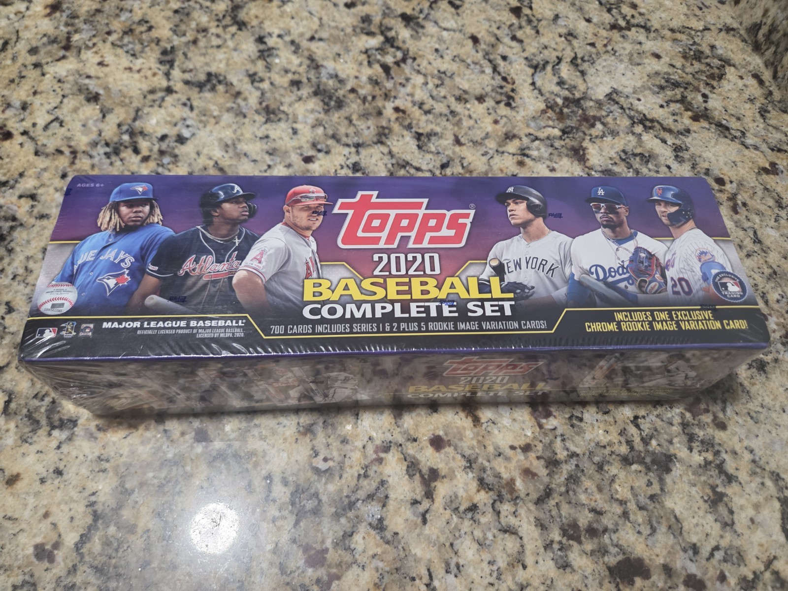 2020 Topps Baseball Target Purple Factory Set w/5 Rookie and 1 Chrome Variations
