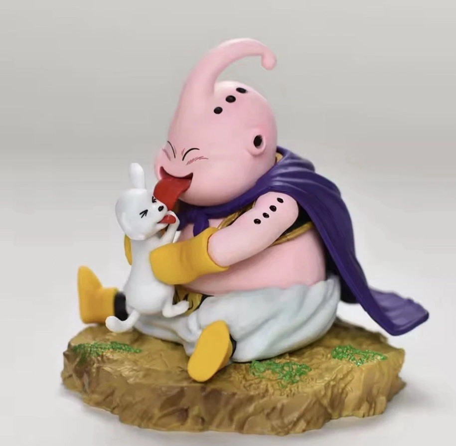 Dragon Ball Z Majin Buu Q Version Figure 8cm PVC Anime Collectible Statue Toy