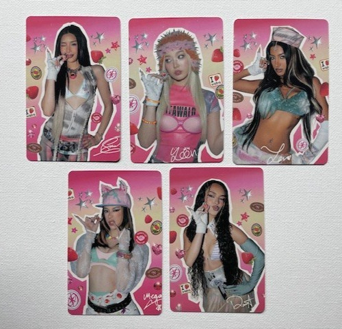 2026 KPOP KATSEYE 5 CARD PHOTOSET 2026 KPOP KATSEYE 5 CARD PHOTOSET