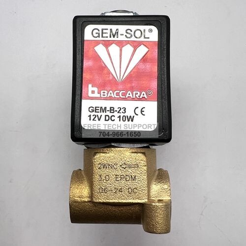Tuttnauer RPI Valve Complete 3MM w Coil EXH/AIR/DRY TUV081