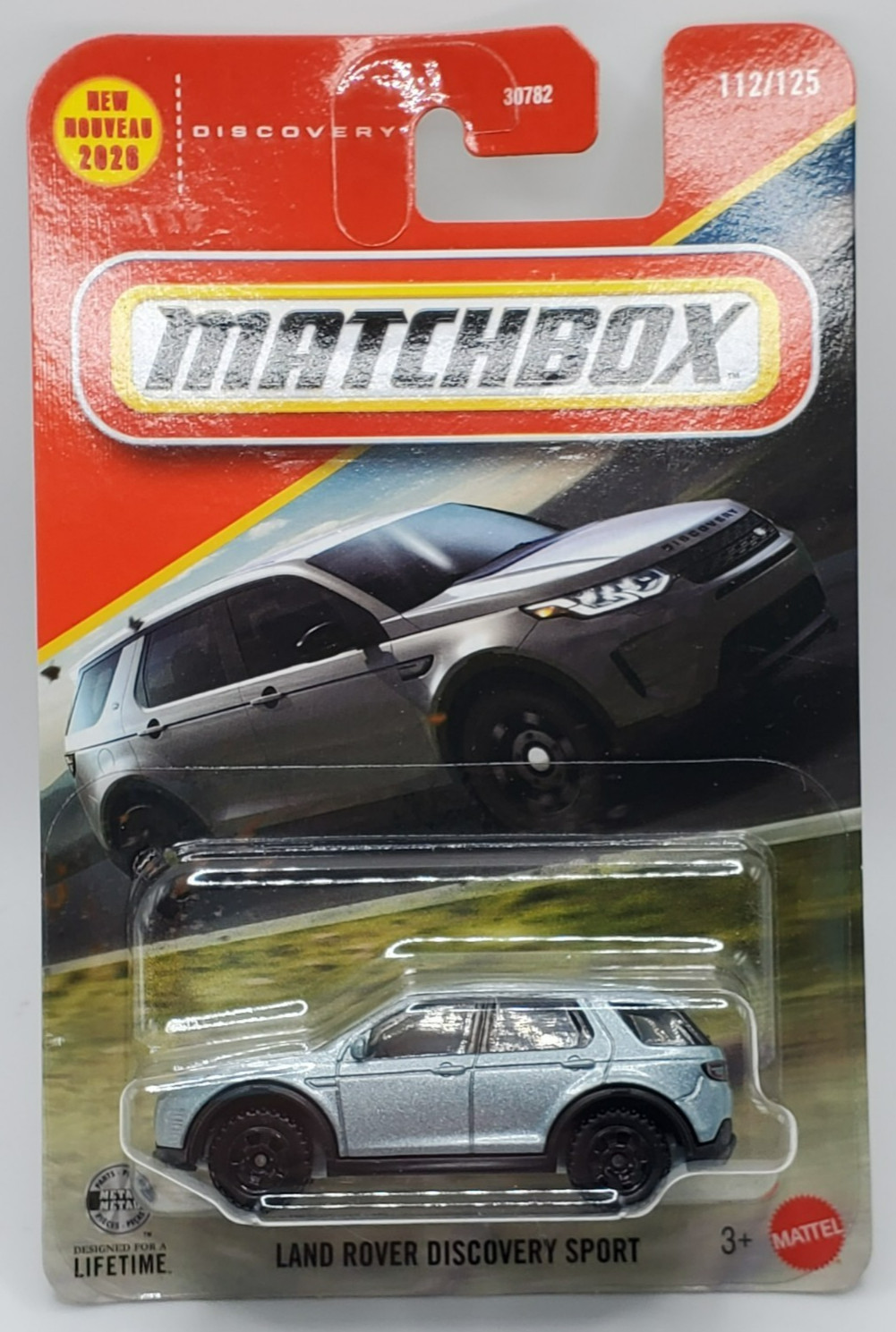 2026 Matchbox Silver Land Rover Discovery Sport #112
