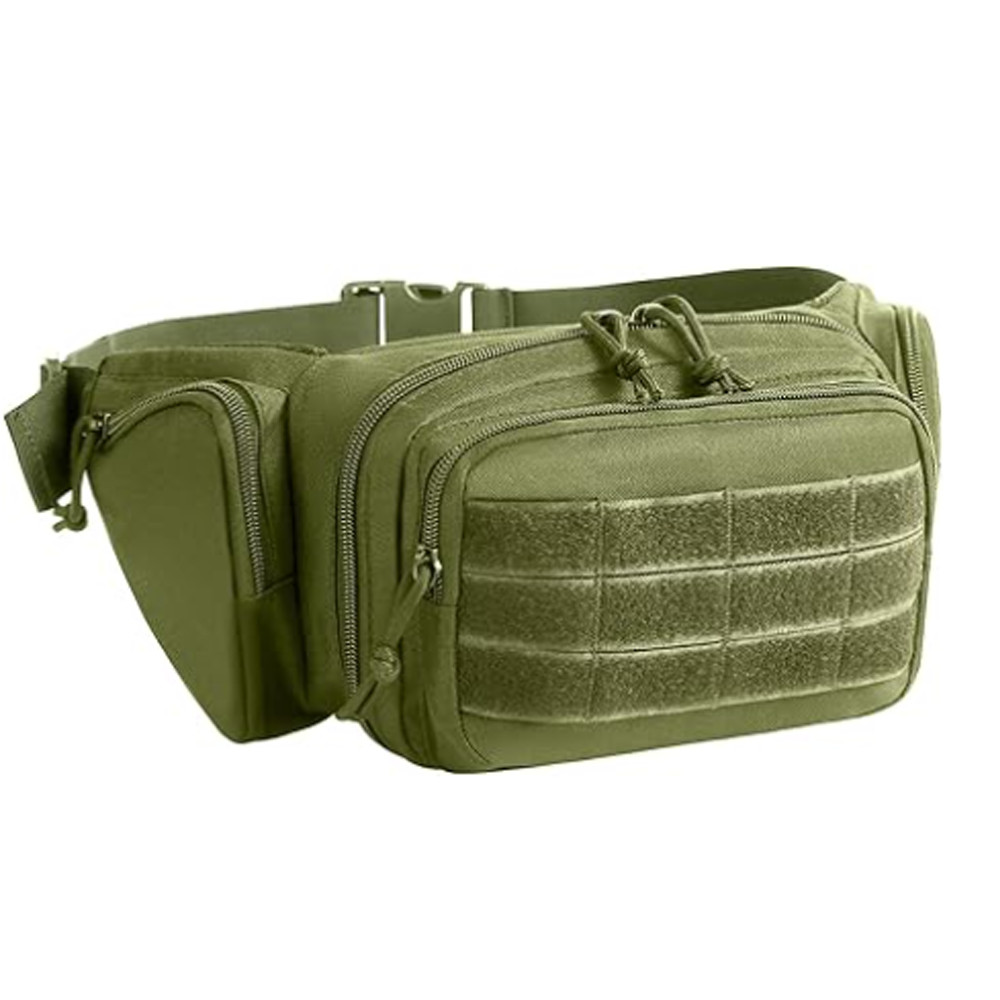 Tactical Waist Bag Concealed Gun Carry Pouch Military Pistol Holster Fanny Pack