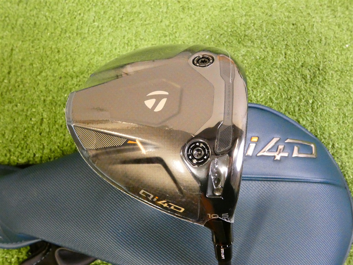 TaylorMade 2026 Qi4D 10.5* Driver REAX Mid Rotation Blue 50 Stiff with HC New TaylorMade 2026 Qi4D 10.5* Driver REAX Mid Rotation Blue 50 Stiff with HC New