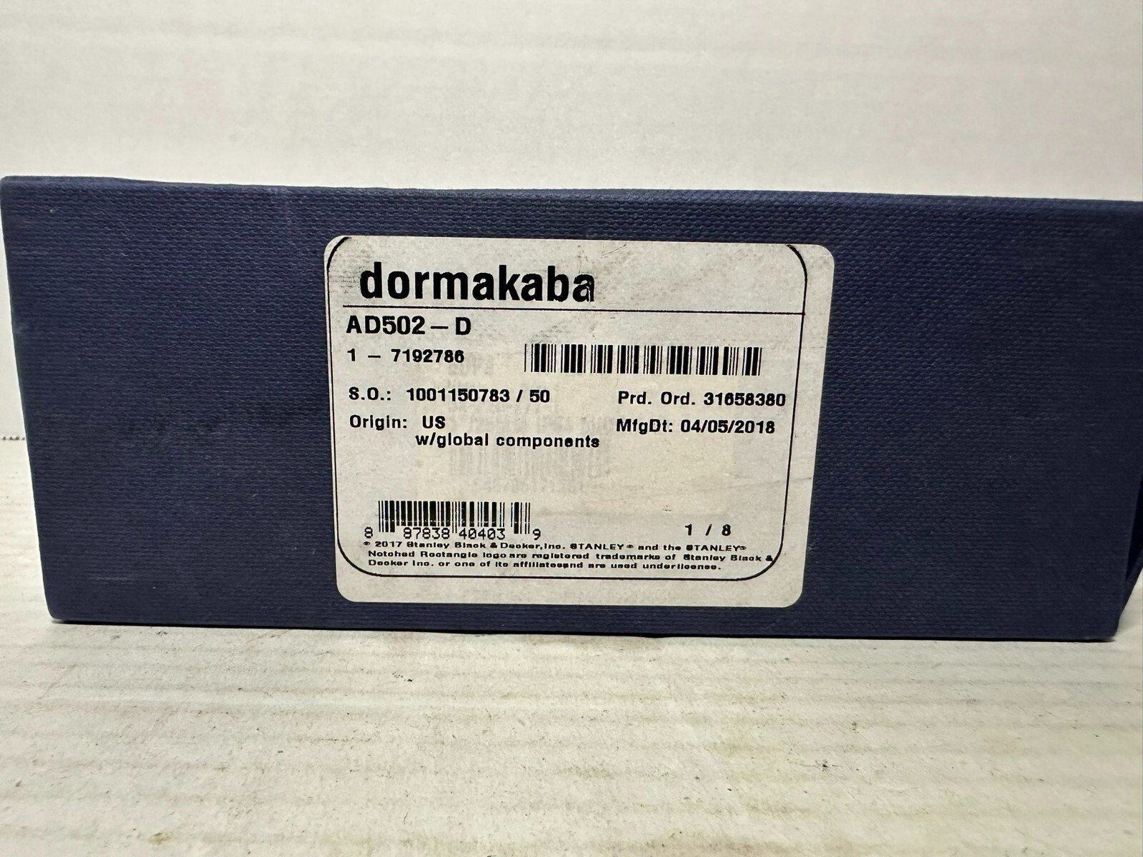 Dormakaba AD502-D KEY CALIBRATOR NEW Dormakaba AD502-D KEY CALIBRATOR NEW