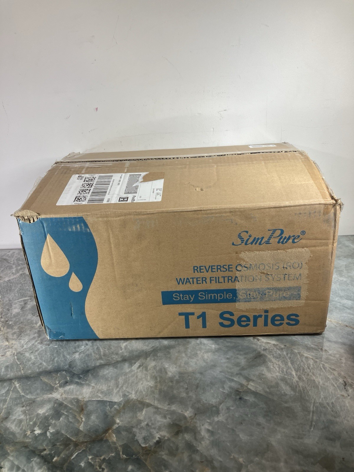 SimPure T1-400ALK Undersink Tankless RO System w/Remineralization - New Open Box SimPure T1-400ALK Undersink Tankless RO System w/Remineralization - New Open Box
