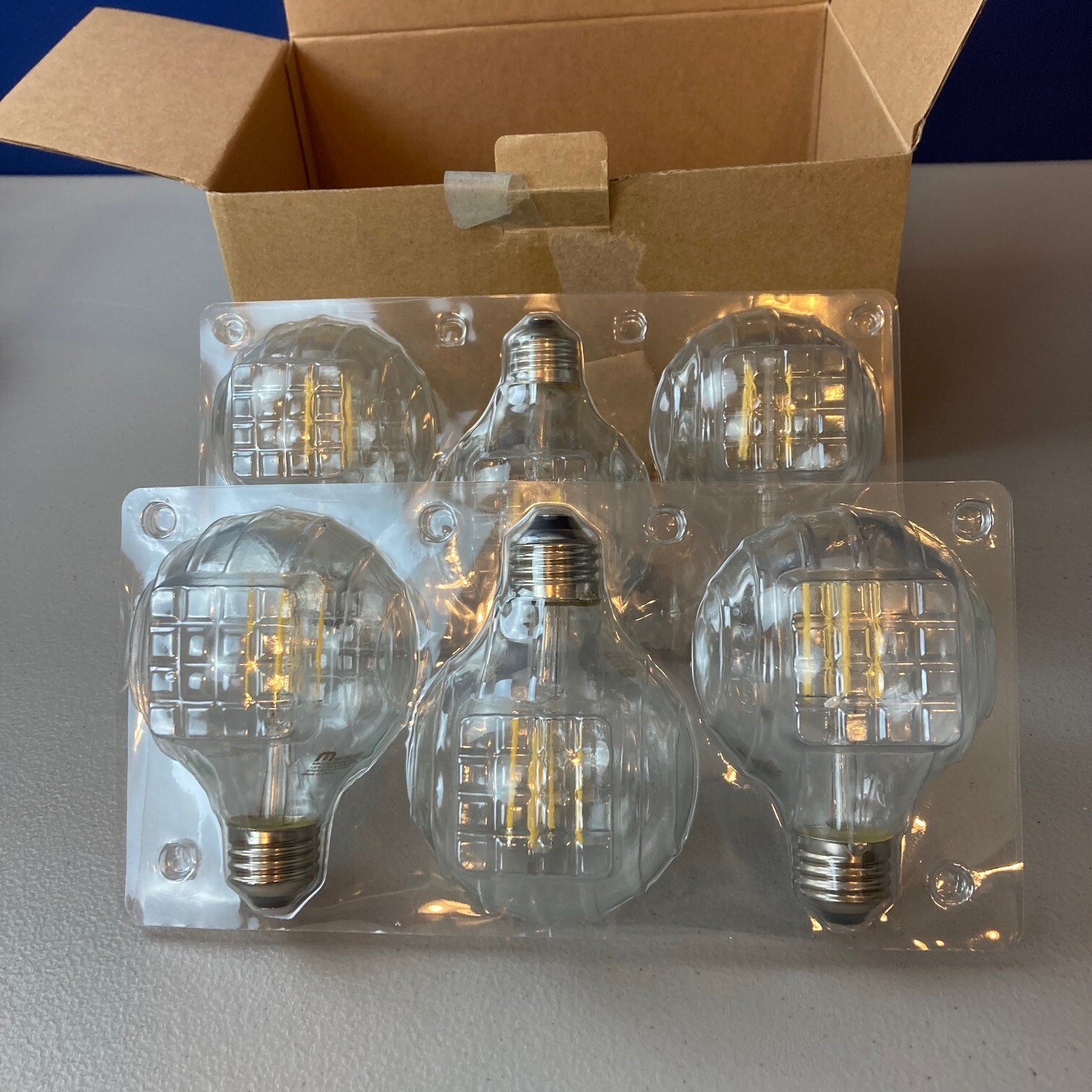Mastery Mart Led Globe Bulbs 5.5w 4000k Cool White 575 Lumens 6 Pack New Mastery Mart Led Globe Bulbs 5.5w 4000k Cool White 575 Lumens 6 Pack New