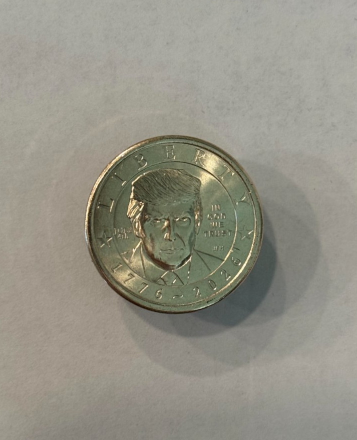 IN HAND July 4th Privy 2026 Trump $1 Coin - Ready to Ship IN HAND July 4th Privy 2026 Trump $1 Coin - Ready to Ship
