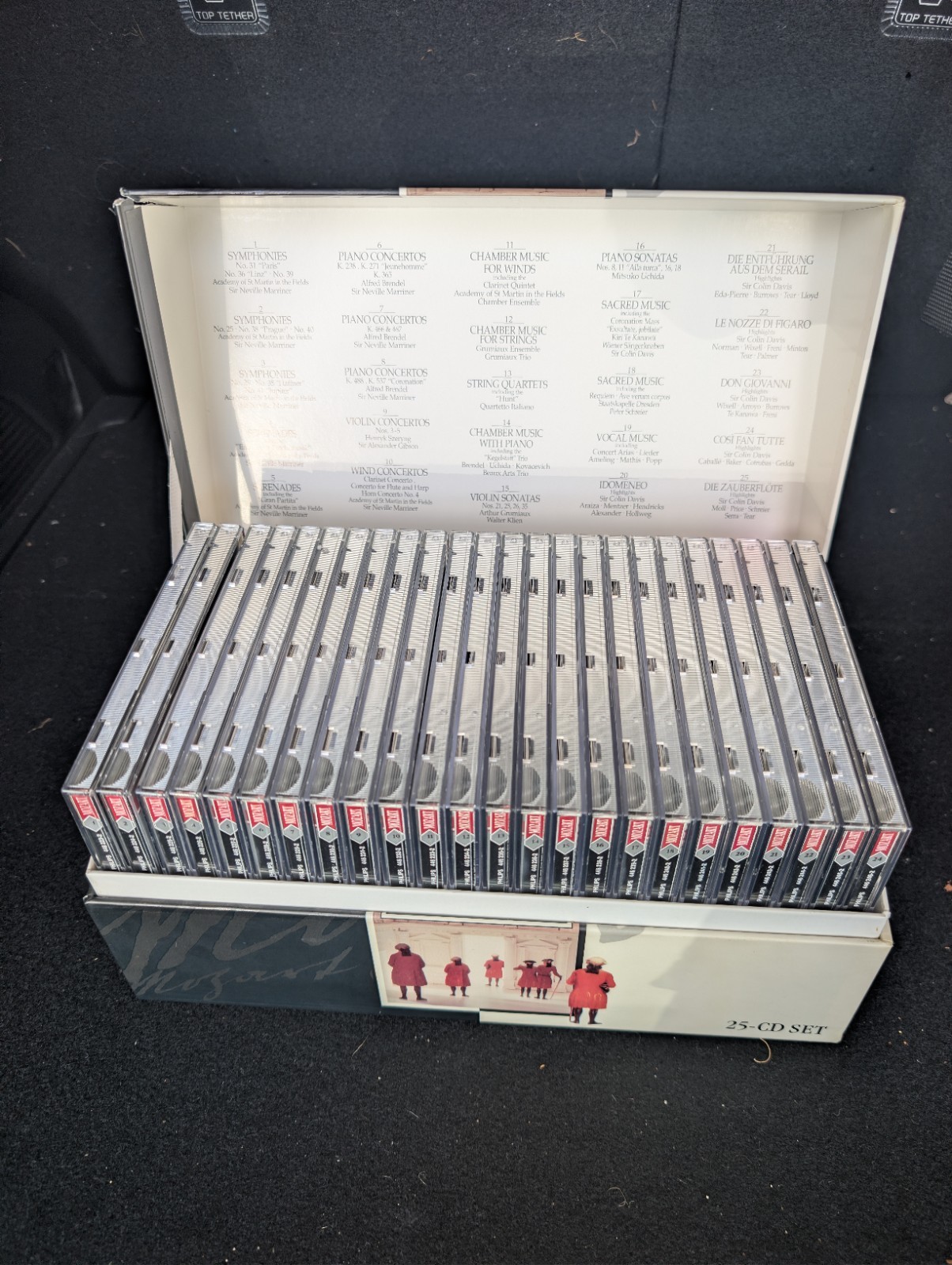 The Best of the Complete Mozart Edition Philips 25 CD Box Set Missing One Cd The Best of the Complete Mozart Edition Philips 25 CD Box Set Missing One Cd