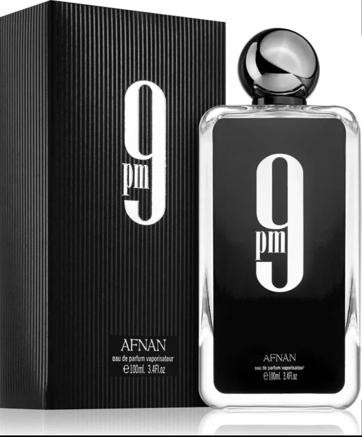 Afnan 9 pm Eau de Parfum Spray 100 mL 3.4 fl oz Men's Fragrance