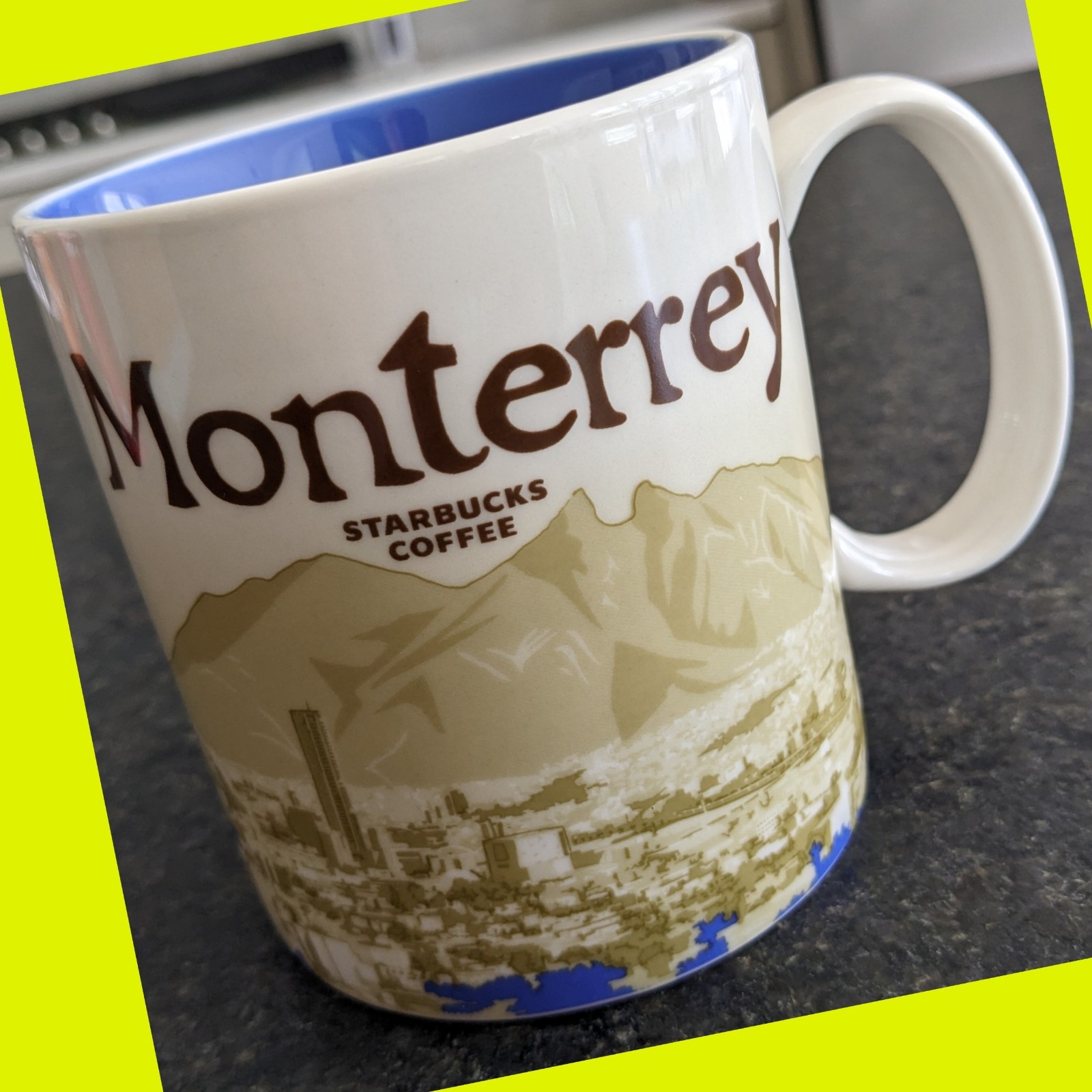 🇲🇽 ☕ 2016 Starbucks Monterrey Mexico Been There Across the Globe Mug 16oz NIB