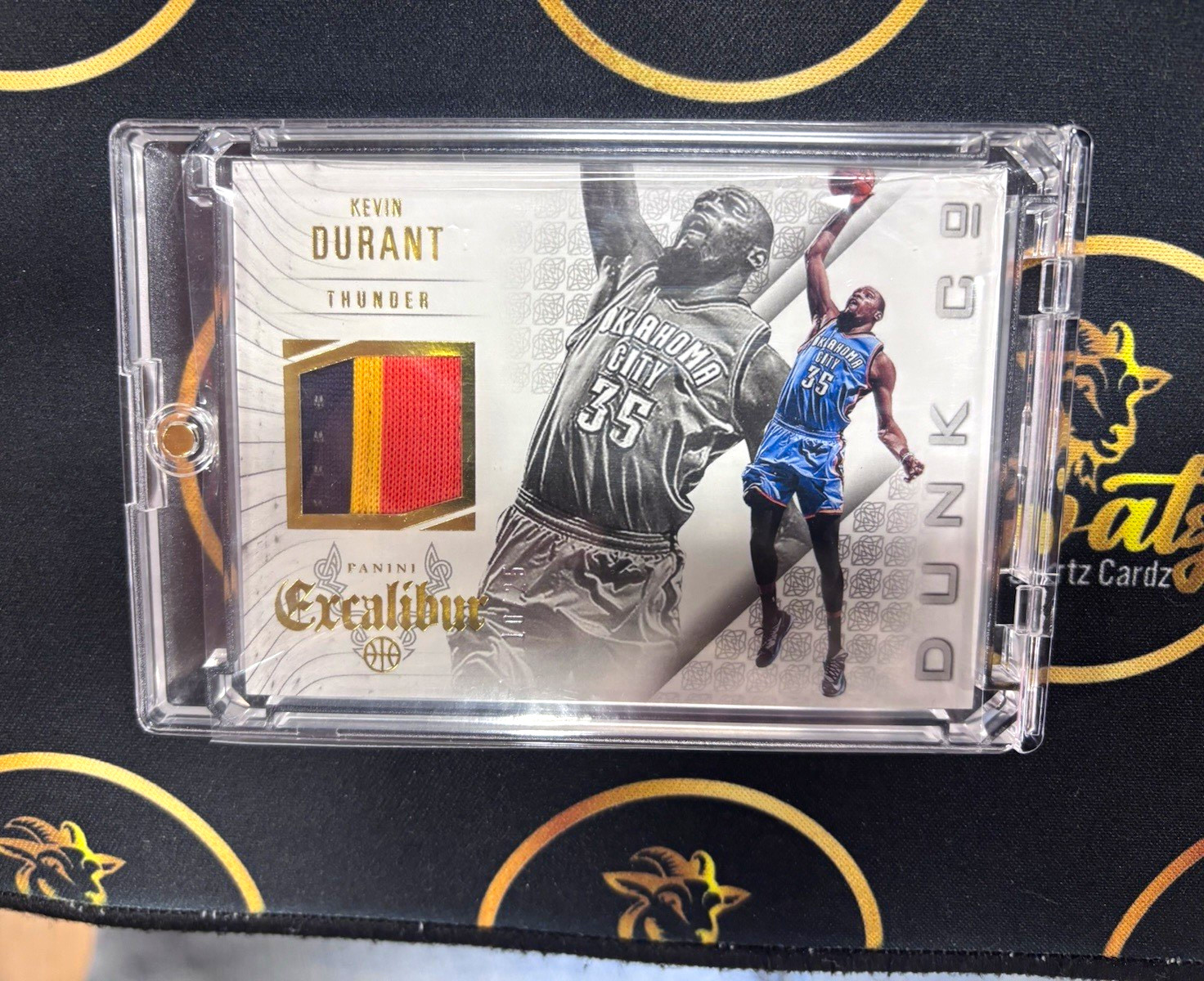 Panini 2014-15 Excalibur Dunk Company Jerseys Kevin Durant MEM #20 Thunder 10/25 Panini 2014-15 Excalibur Dunk Company Jerseys Kevin Durant MEM #20 Thunder 10/25