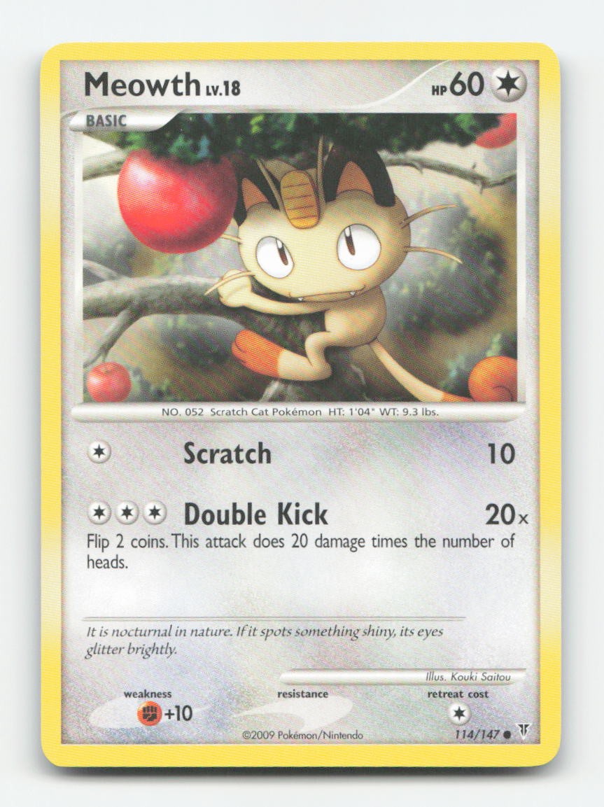 Meowth 114/147 - C SV - Pokemon LP