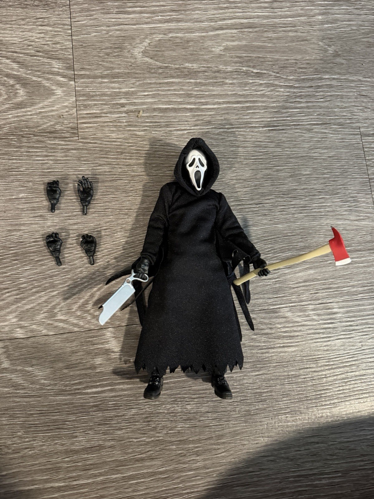 Neca Ghostface Returns Ultimate Incomplete Base Body Hands Axe Saw Scream Movie