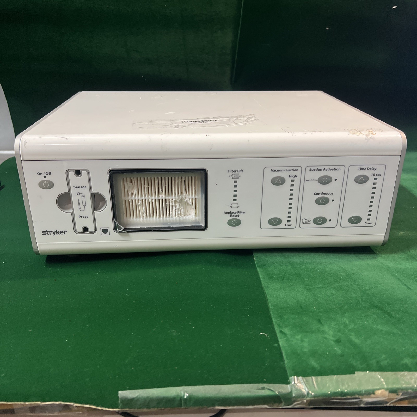 Stryker SafeAir Compact Smoke Evacuator 0703-045-000 No Power Adapter Stryker SafeAir Compact Smoke Evacuator 0703-045-000 No Power Adapter