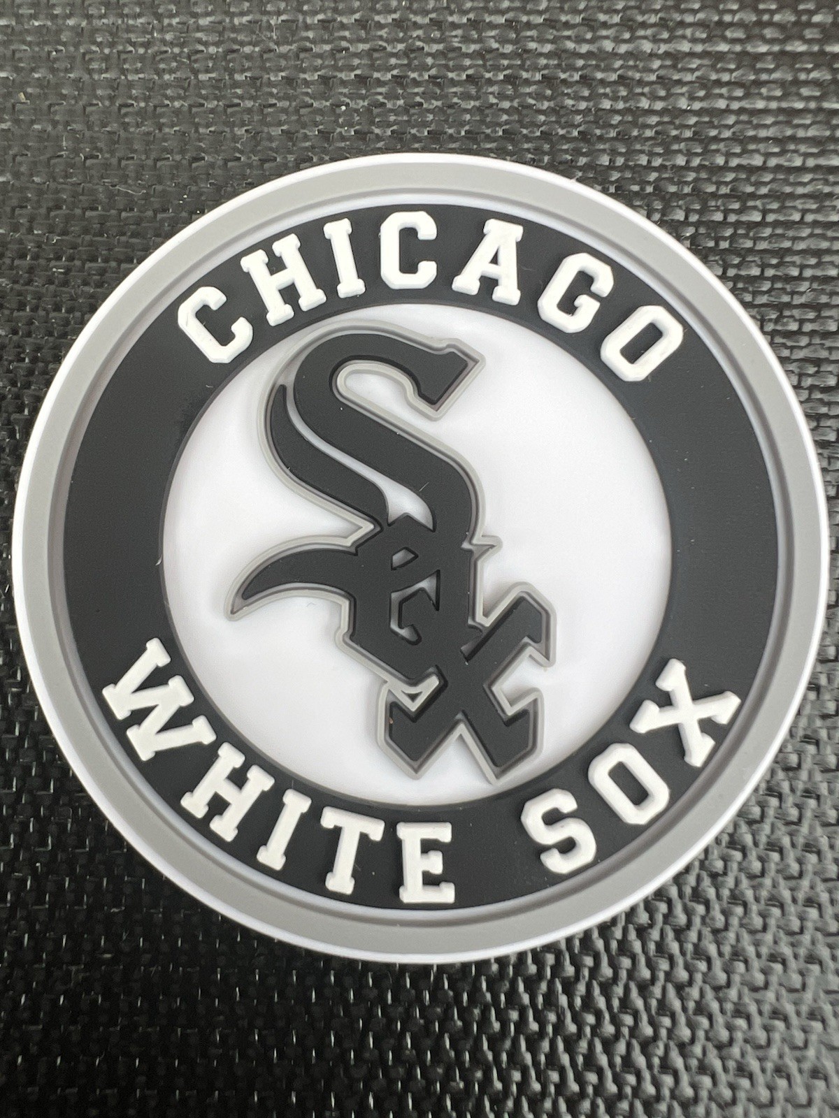 VINTAGE CHICAGO WHITE SOX ROUND RUBBER STANDINGS BOARD FRIDGE MAGNET 2026 NEW VINTAGE CHICAGO WHITE SOX ROUND RUBBER STANDINGS BOARD FRIDGE MAGNET 2026 NEW