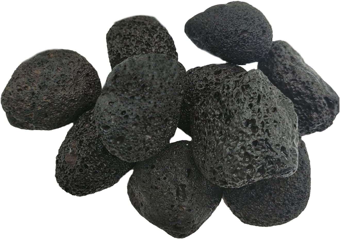 10 Pcs Aquarium Black Lava Rock Fish Tank Volcanic Pumice Stones for Fish Shrimp 10 Pcs Aquarium Black Lava Rock Fish Tank Volcanic Pumice Stones for Fish Shrimp