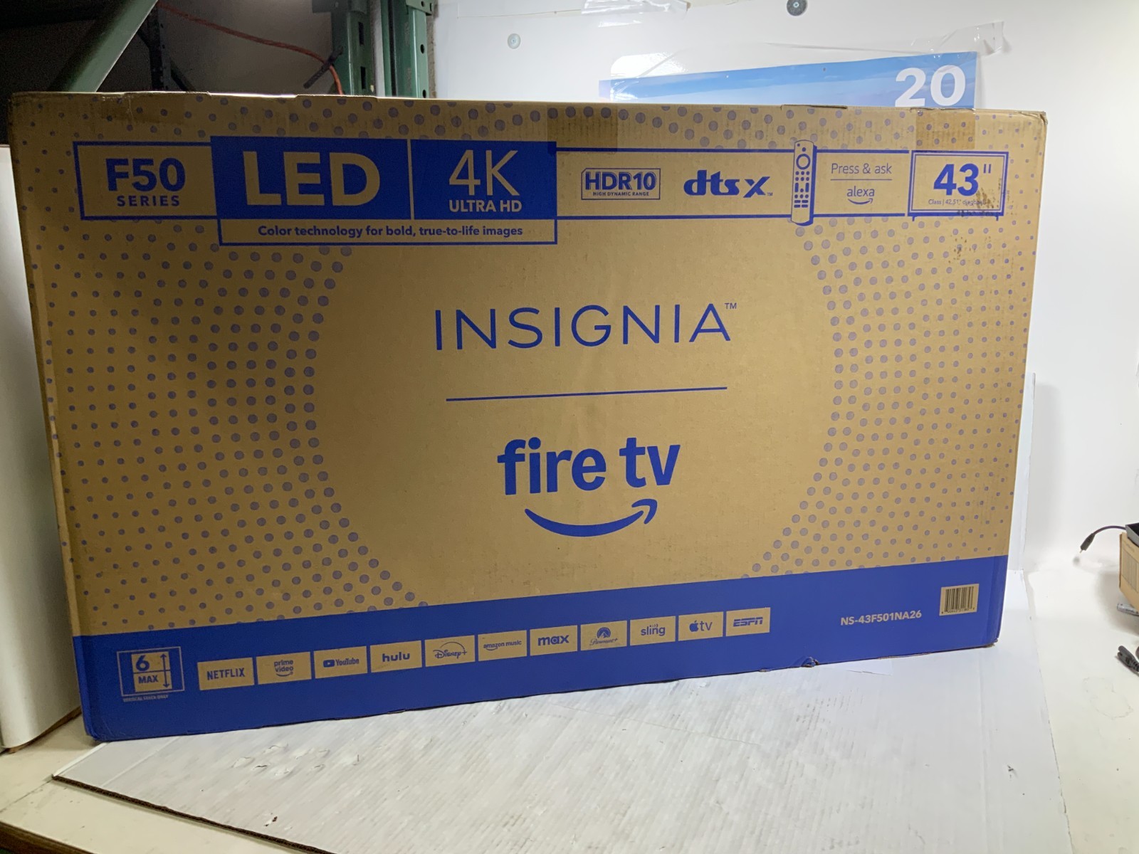Pickup Only Insignia 43\ Pickup Only Insignia 43\