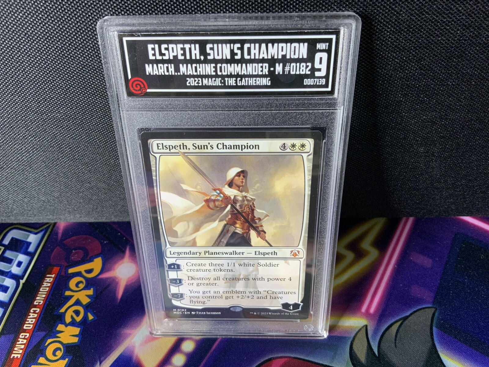 1 x Elspeth, Sun\'s Champion - Commander: March of the Machine - NM-Mint - MTG 1 x Elspeth, Sun\'s Champion - Commander: March of the Machine - NM-Mint - MTG