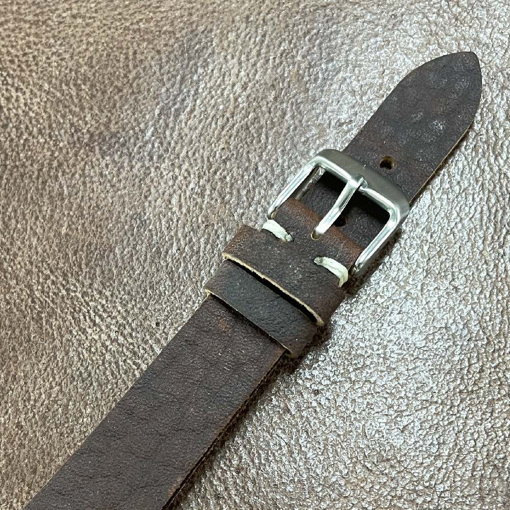 Vintage Open-ended Strap Band for Fixed Wire Lug Watch Size 18mm #170
