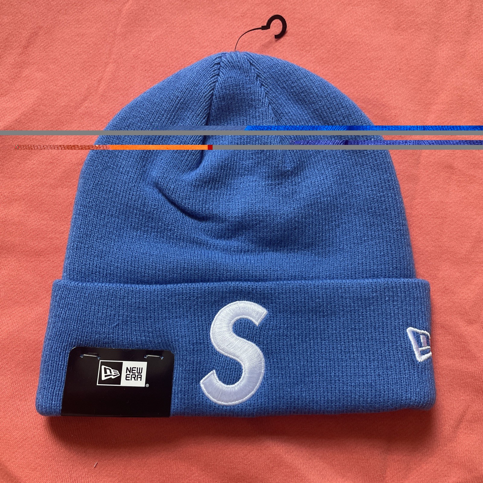 Supreme FW24 New Era S Logo Acrylic Cuffed Beanie Blue One Size New IN HAND Supreme FW24 New Era S Logo Acrylic Cuffed Beanie Blue One Size New IN HAND