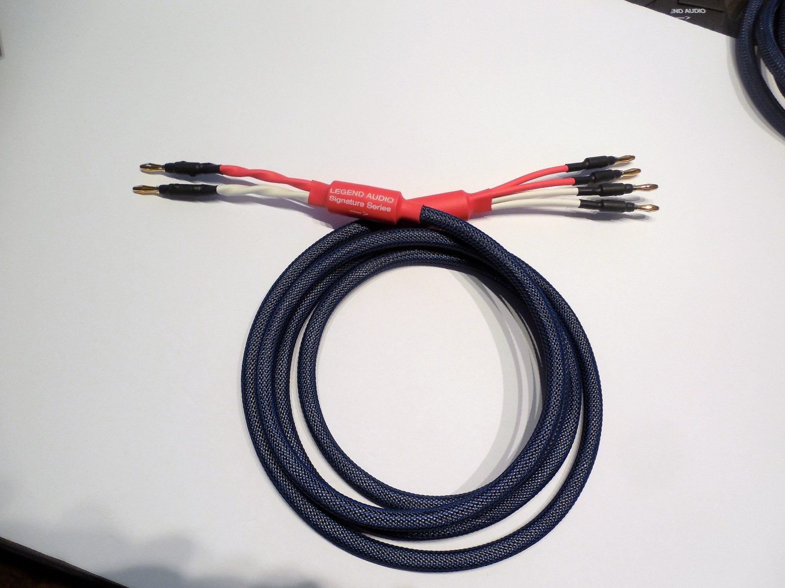 Legend Audio 8 ft. Bi-Wire Speaker Cable 9 AWG *NEW* SINGLE CABLE ONLY.