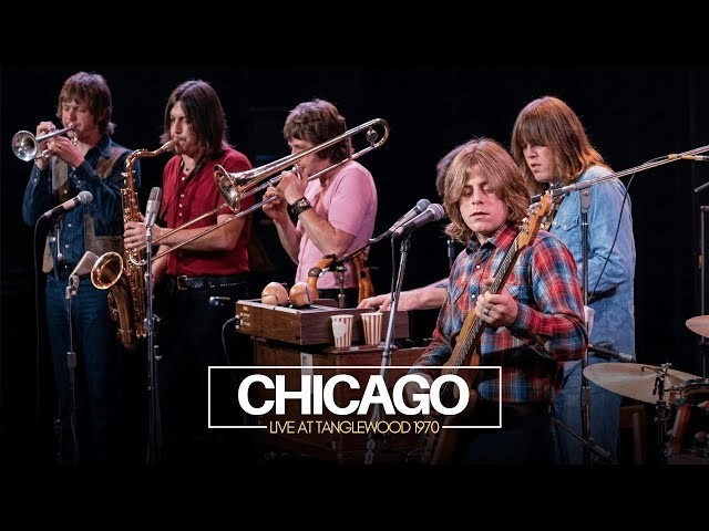 CHICAGO Live In Tanglewood Music Center 1970 Concert DVD-(Terry Kath)