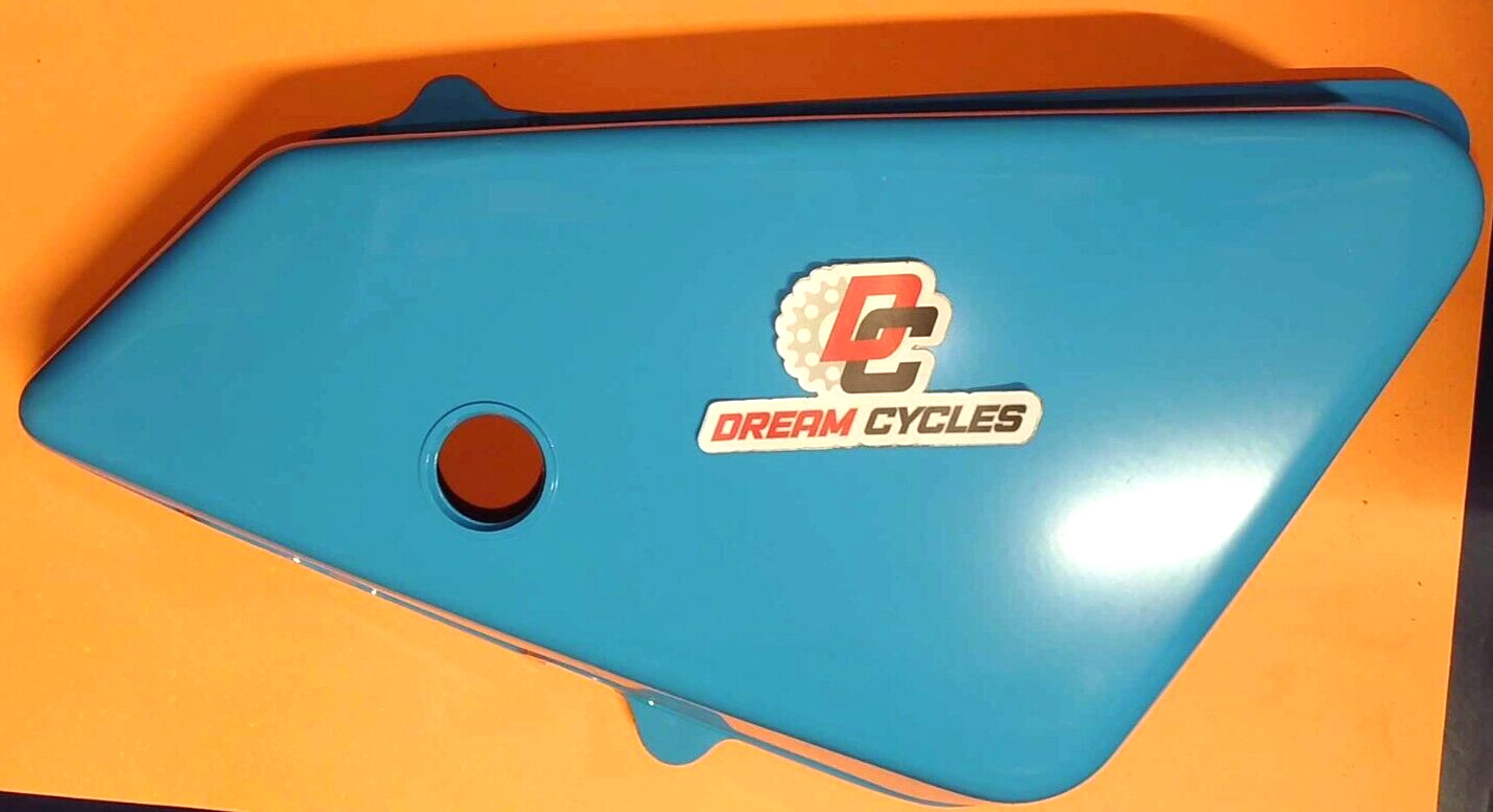 NOS GENUINE SUZUKI 1972 RV90 LEFT SIDE COVER 47211-27100-137 PERFECT RV OEM NEW NOS GENUINE SUZUKI 1972 RV90 LEFT SIDE COVER 47211-27100-137 PERFECT RV OEM NEW