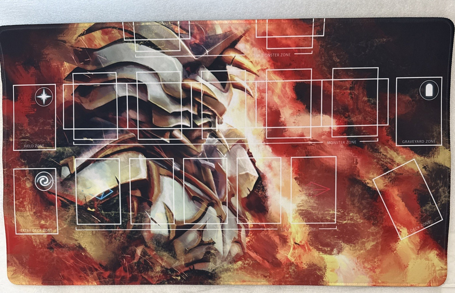 Gilford The Lightning 1-Player Game Mat, Master Rule Duel Field Zones 24\ Gilford The Lightning 1-Player Game Mat, Master Rule Duel Field Zones 24\