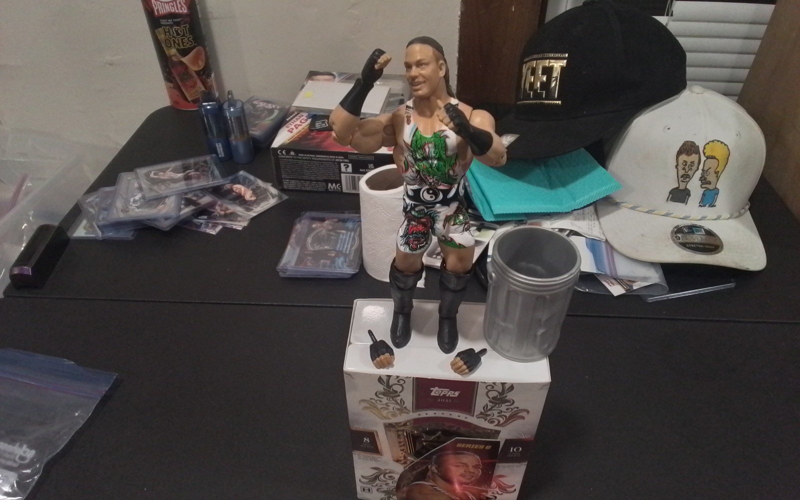 WWE Mattel Ringside Exclusive From The Vault Series #6 DX RVD Rob Van Dam Elite WWE Mattel Ringside Exclusive From The Vault Series #6 DX RVD Rob Van Dam Elite