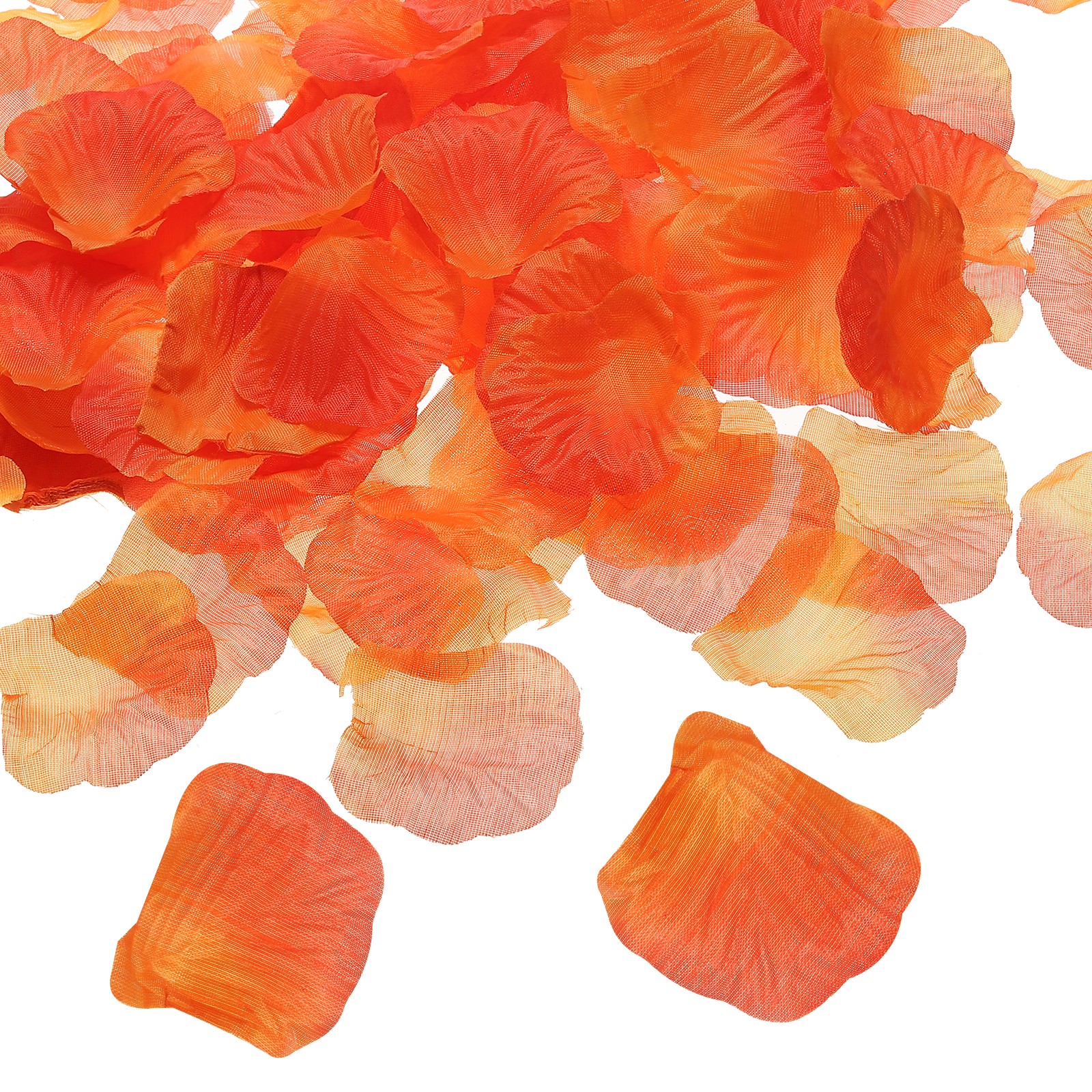 1000Pcs Artificial Rose Petals Silk Flower Decoration Gradient Orange 1000Pcs Artificial Rose Petals Silk Flower Decoration Gradient Orange
