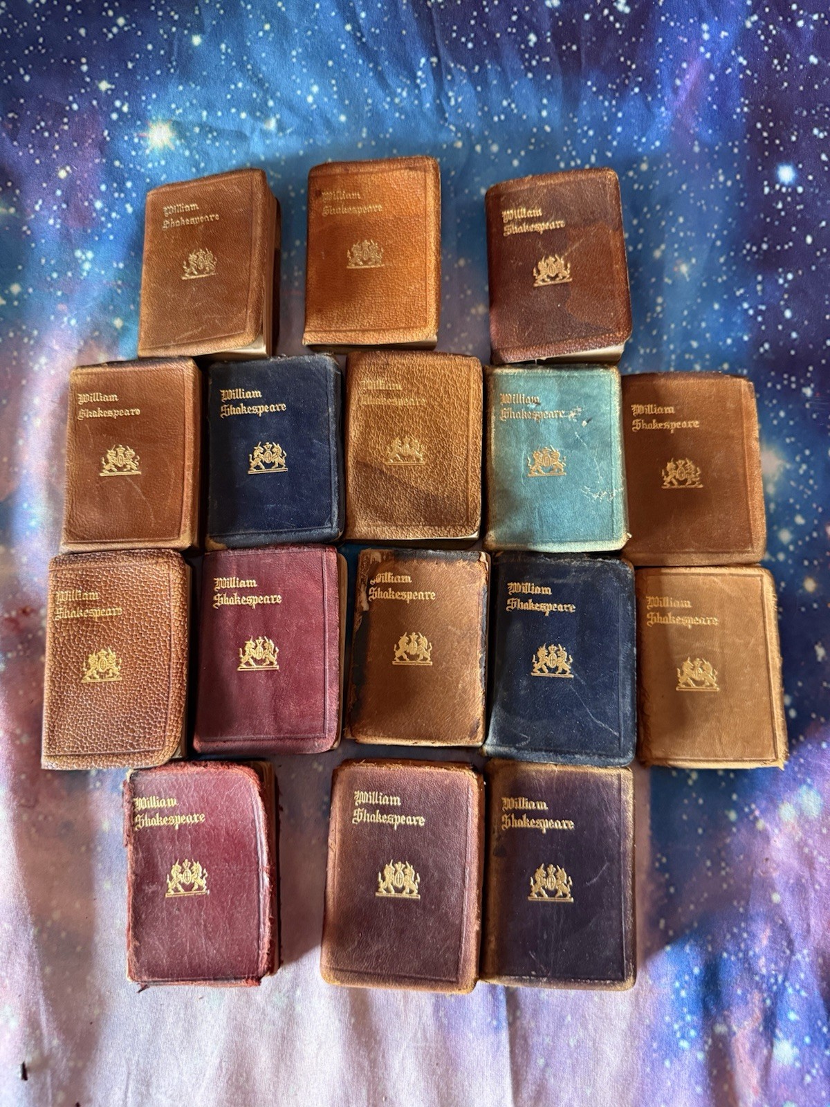 Antique William Shakespeare 15 Mini Books Knickerbocker Published Early 1900s Antique William Shakespeare 15 Mini Books Knickerbocker Published Early 1900s